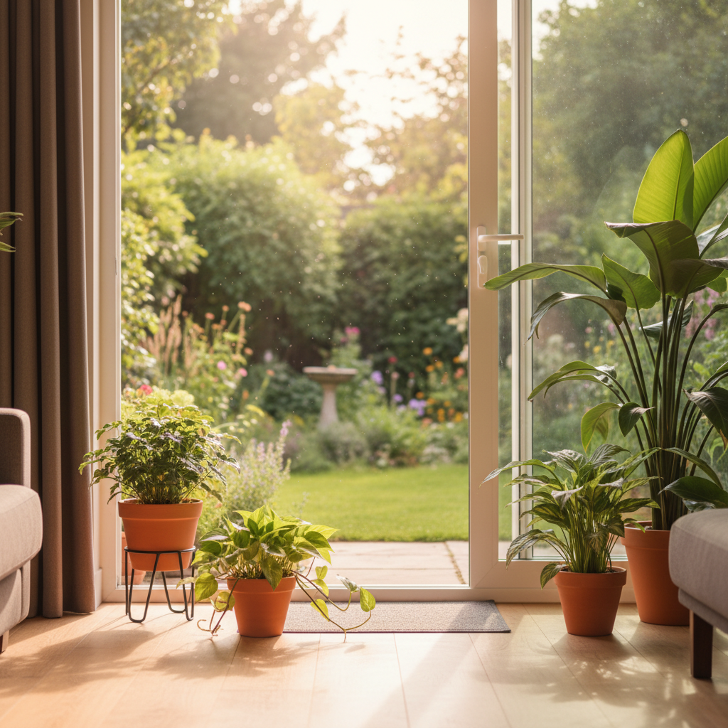 Gezond wonen en tuinonderhoud: gids voor gezonde binnenlucht, kamerplanten en duurzaam tuinieren voor welzijn thuis.